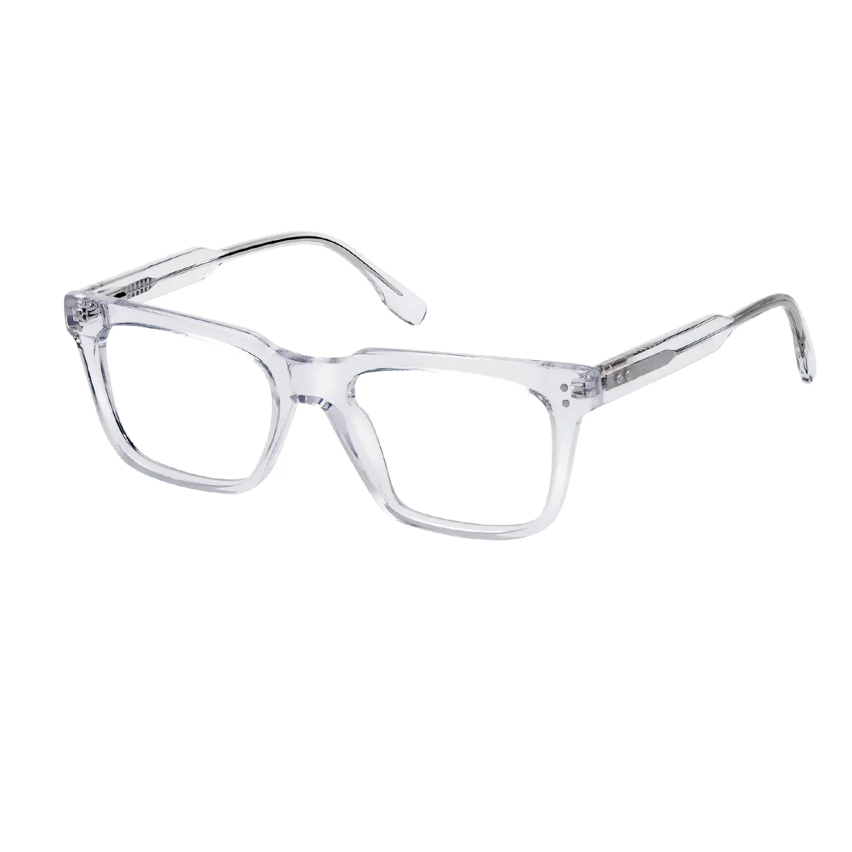 Rectangle Clear Eyeglasses