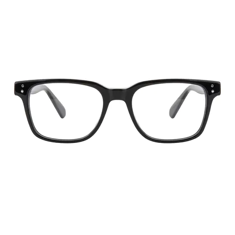 Rectangle Black Eyeglasses
