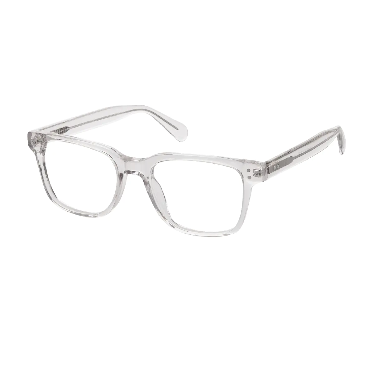 Rectangle Clear Eyeglasses