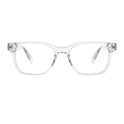 Rectangle Clear Eyeglasses