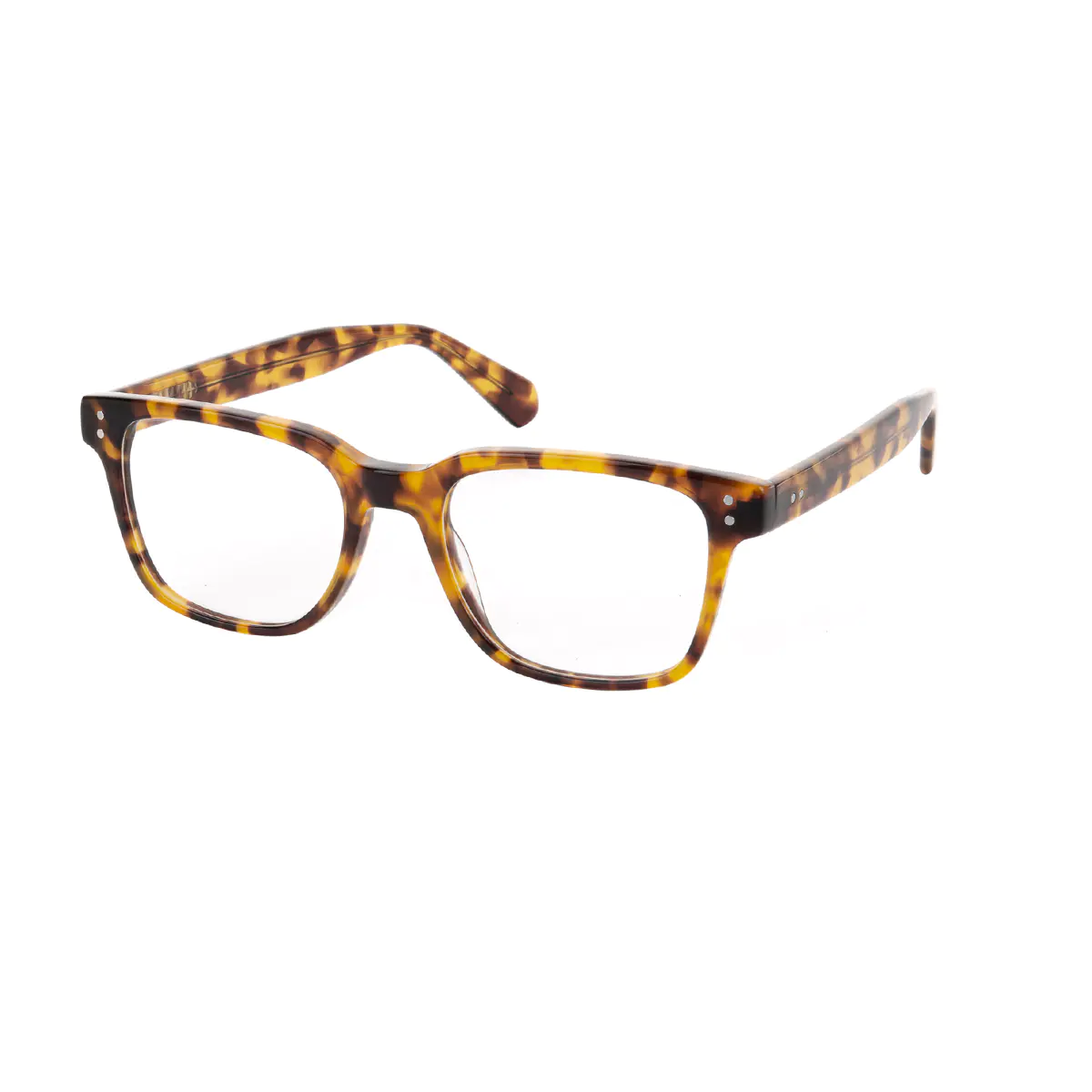 Rectangle Tortoiseshell Eyeglasses