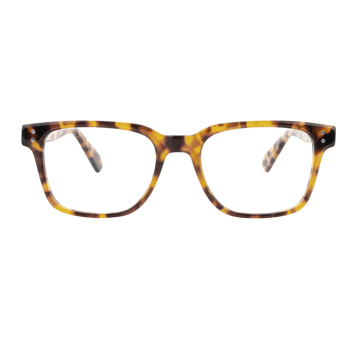Rectangle Tortoiseshell Eyeglasses