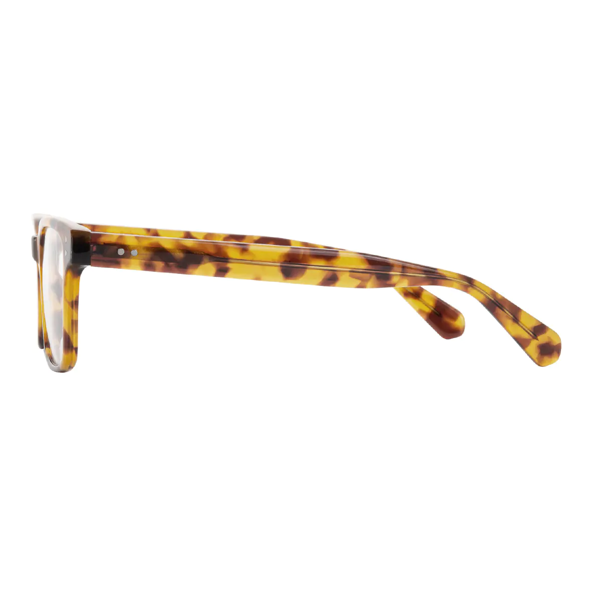 Rectangle Tortoiseshell Eyeglasses