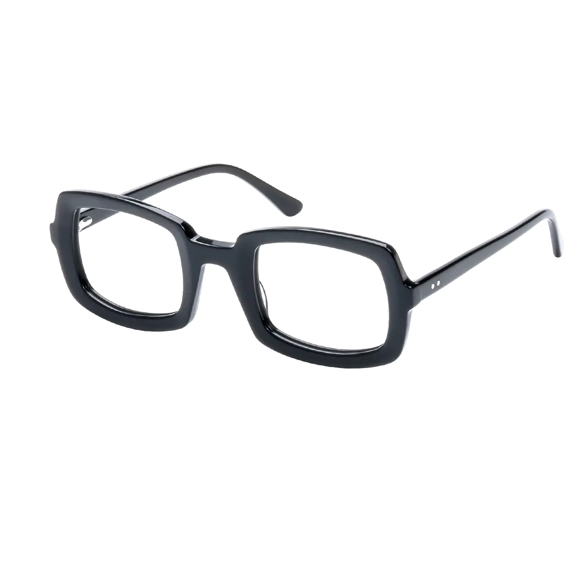 Rectangle Black Eyeglasses