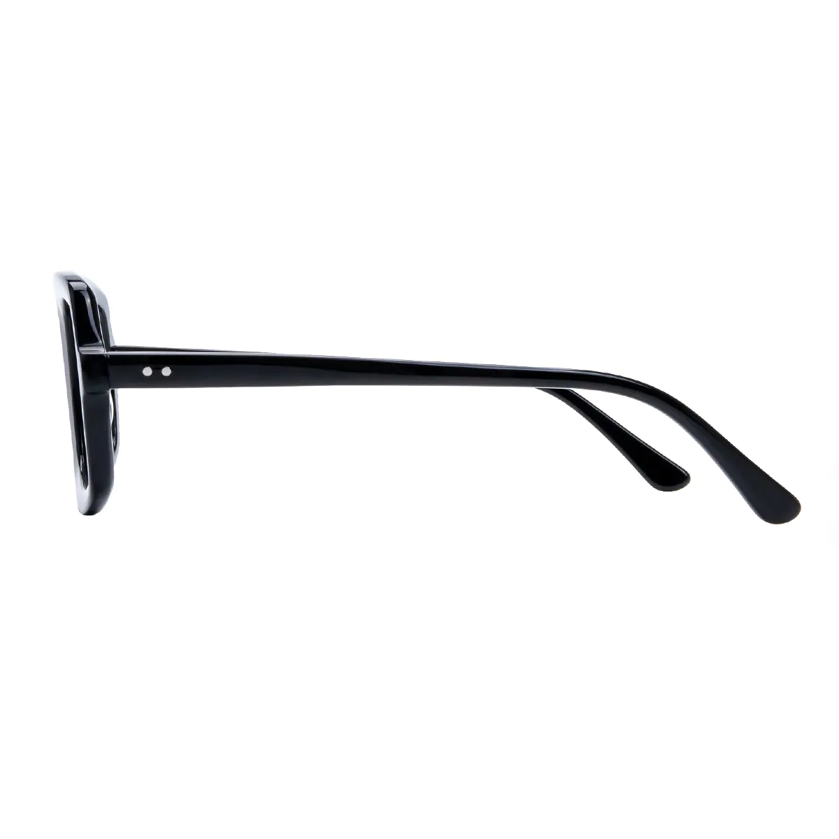 Rectangle Black Eyeglasses