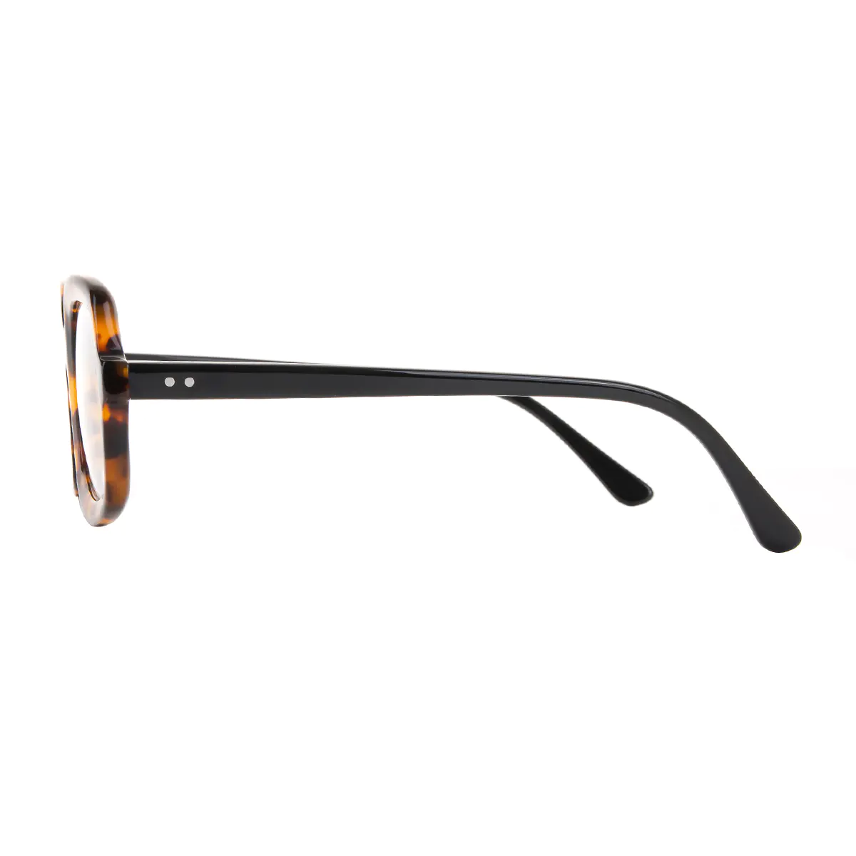 Rectangle Tortoiseshell Eyeglasses