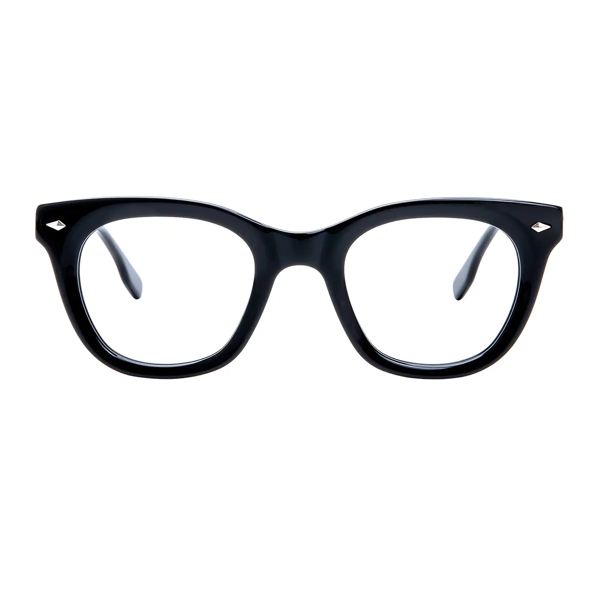 Square Black Eyeglasses