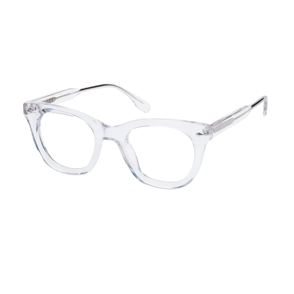 Square Clear Eyeglasses