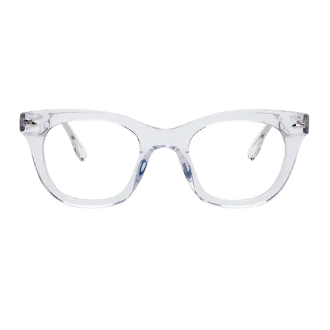 Square Clear Eyeglasses