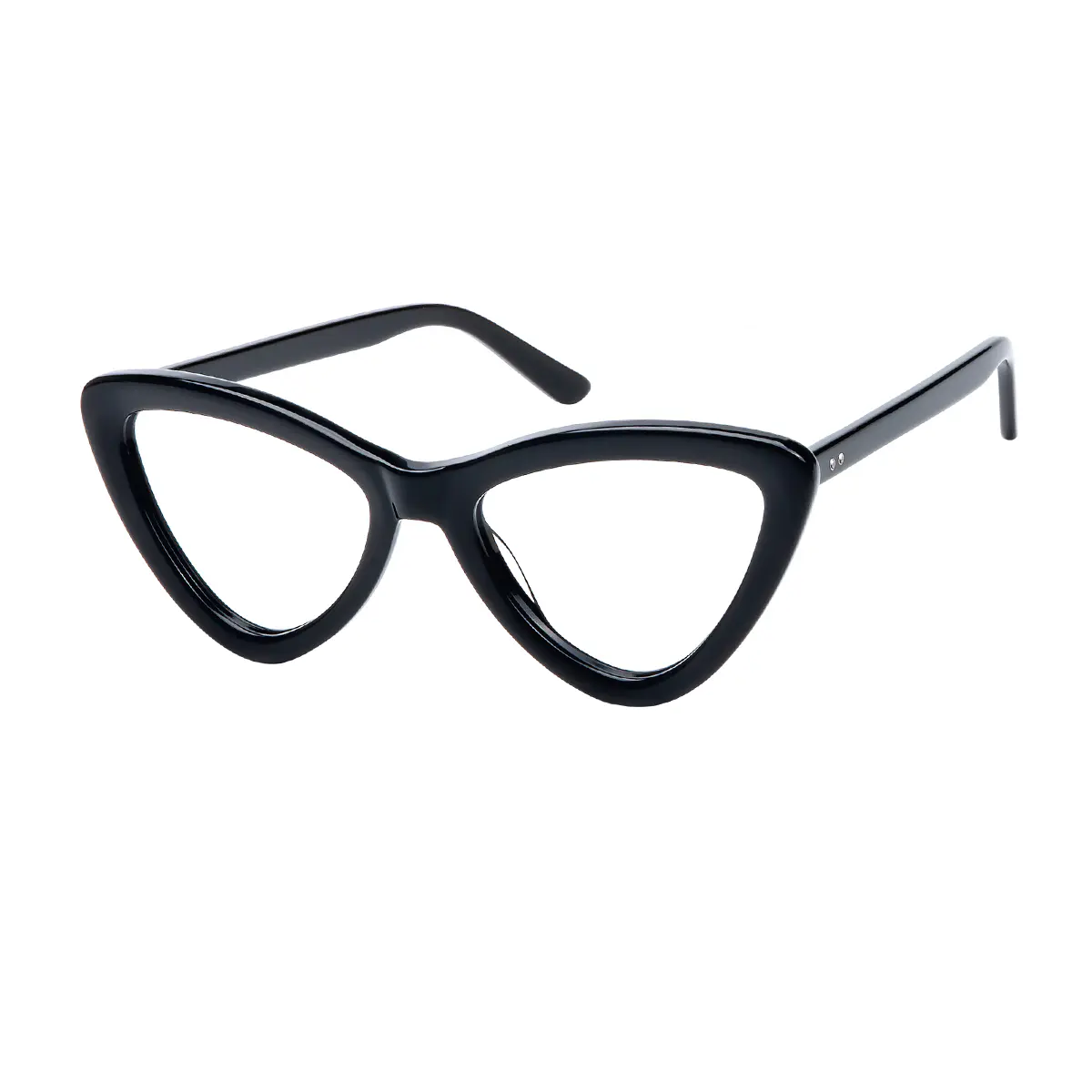 Cat-eye Black Eyeglasses