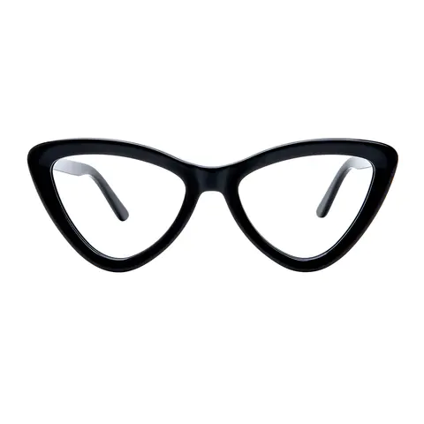 Cat-eye Black Eyeglasses