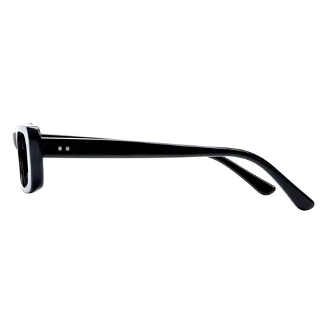 Rectangle Black Eyeglasses