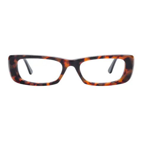 Rectangle Tortoiseshell Eyeglasses