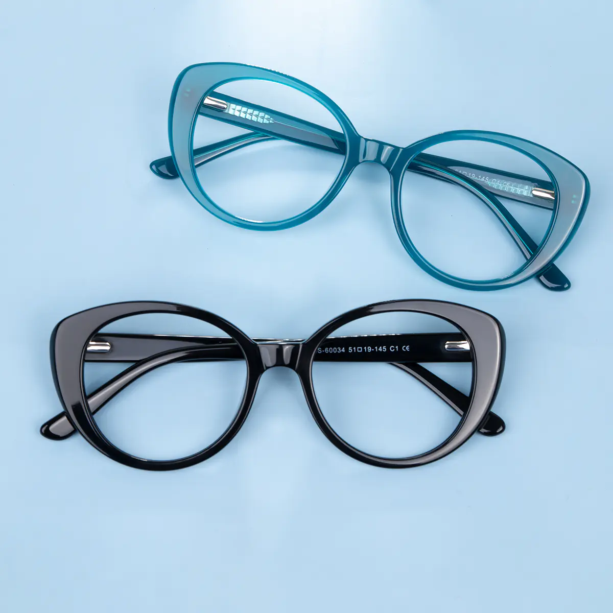 Round Black Eyeglasses