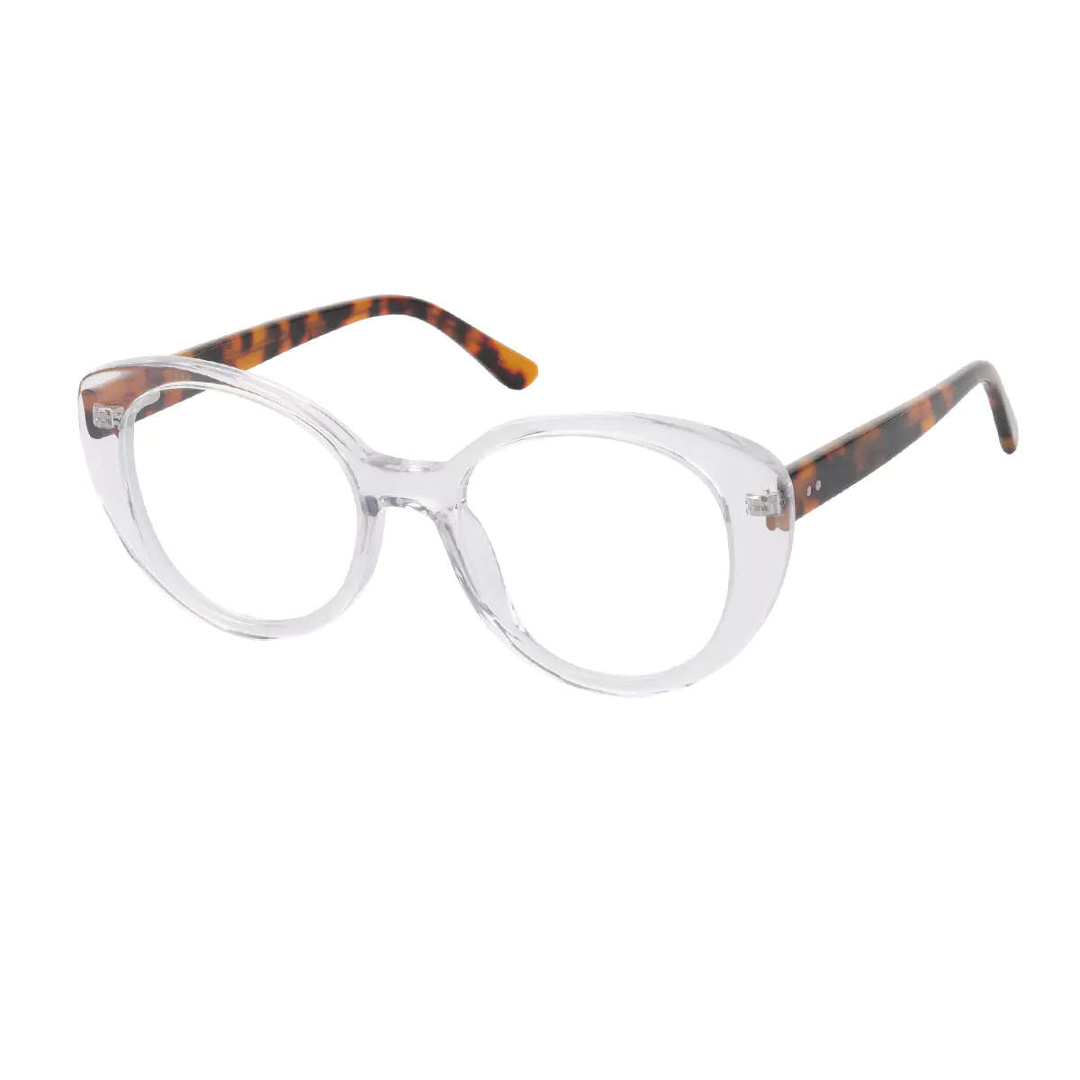 Round Clear Eyeglasses
