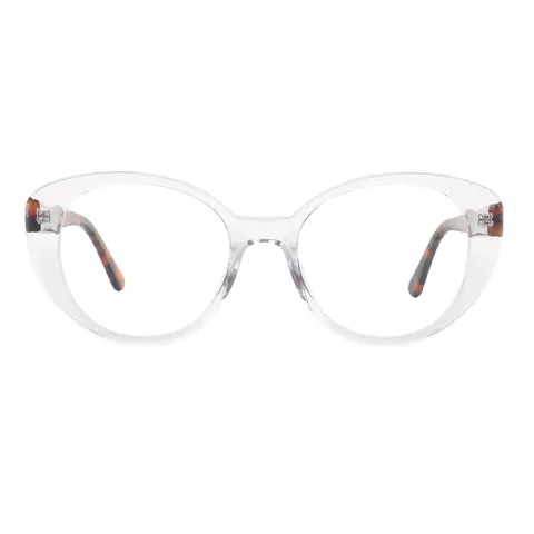 Round Clear Eyeglasses