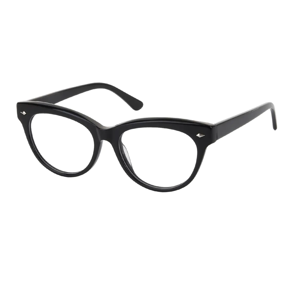 Cat-eye Black Eyeglasses