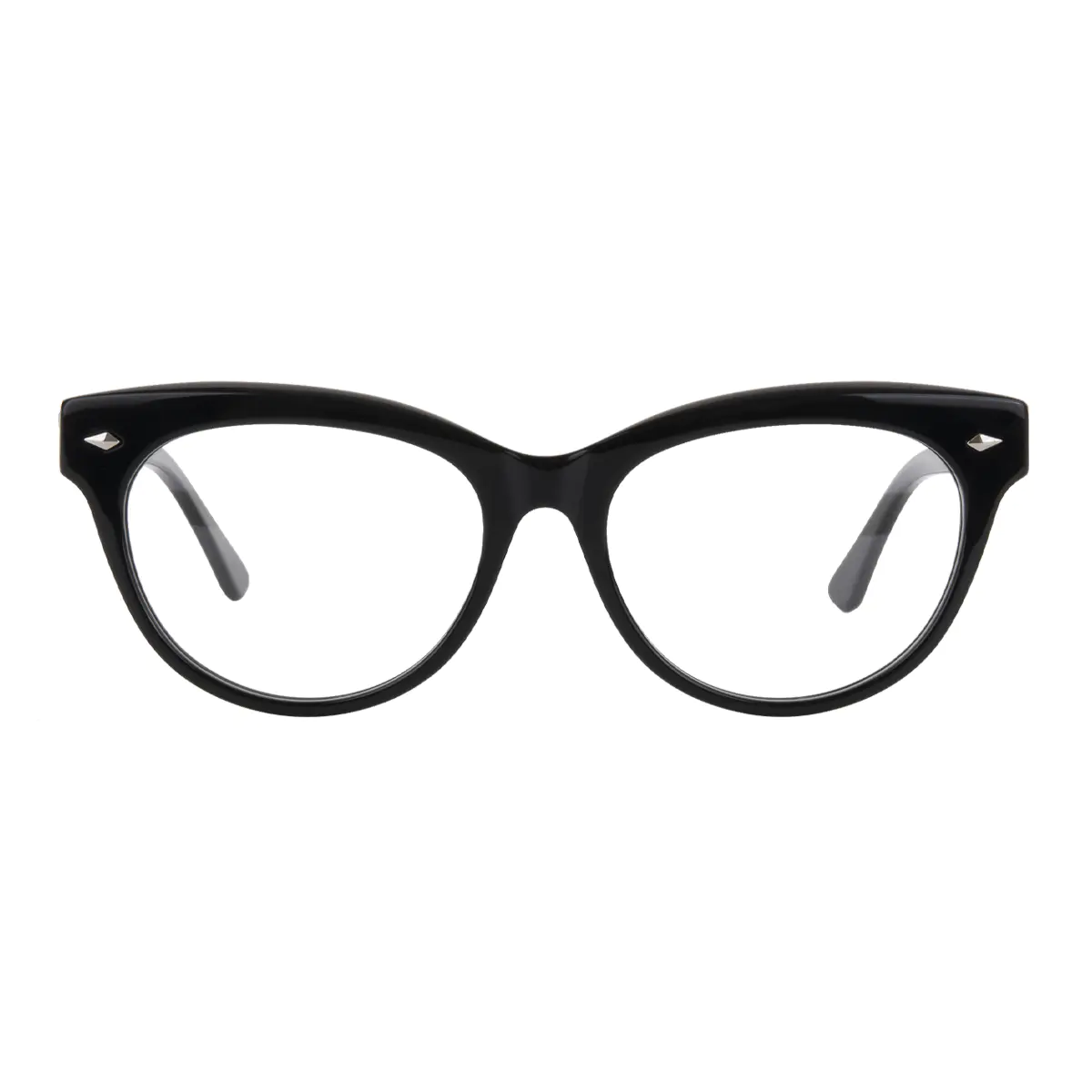 Cat-eye Black Eyeglasses
