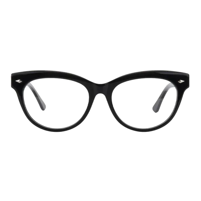 Cat-eye Black Eyeglasses