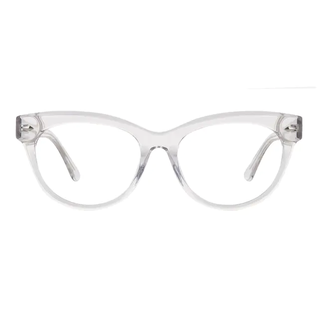 Cat-eye Clear Eyeglasses