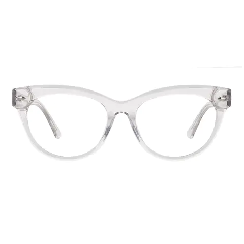 Cat-eye Clear Eyeglasses