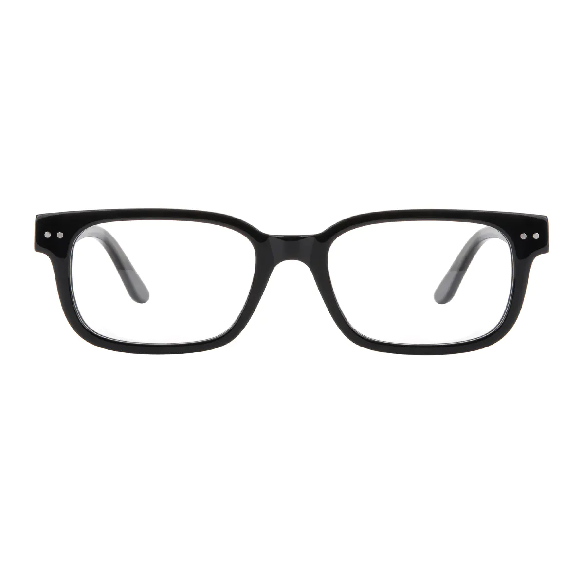 Rectangle Black Eyeglasses