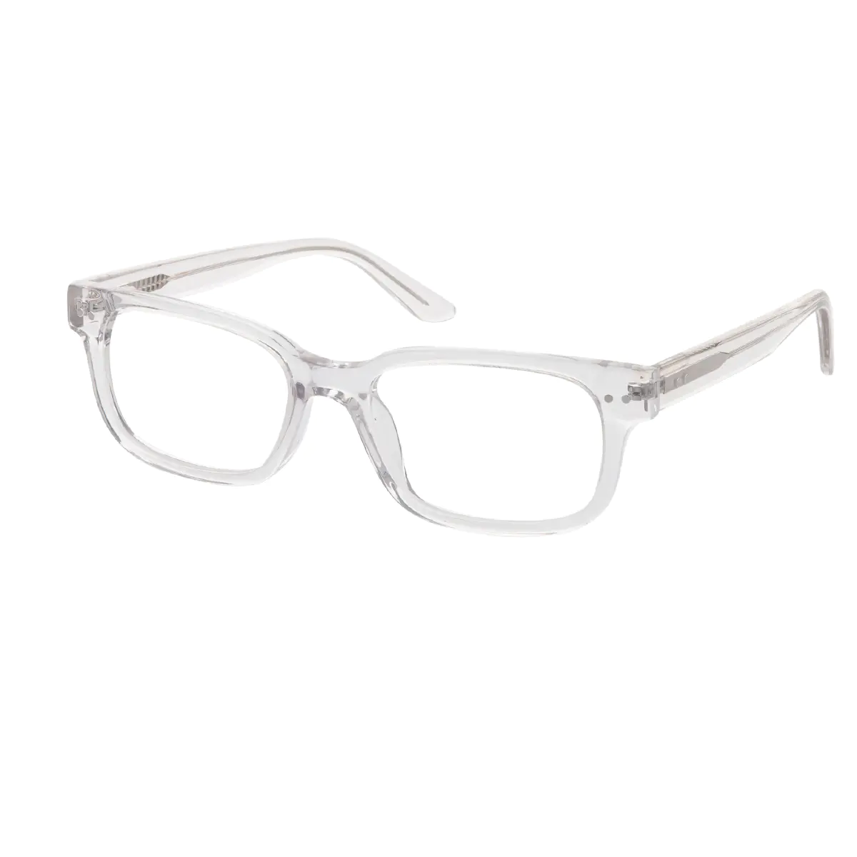 Rectangle Clear Eyeglasses
