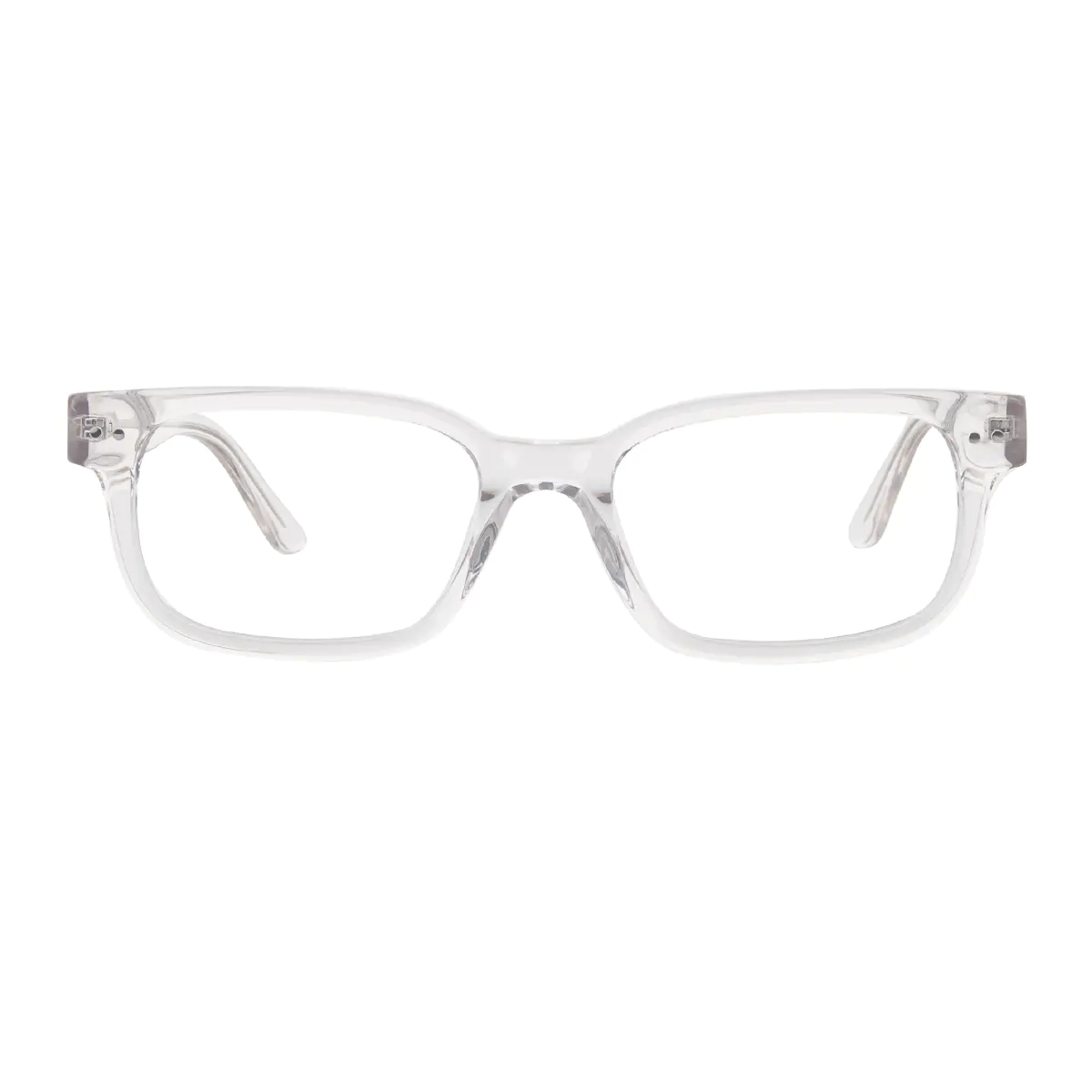 Rectangle Clear Eyeglasses
