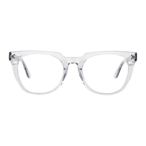 Square Clear Eyeglasses