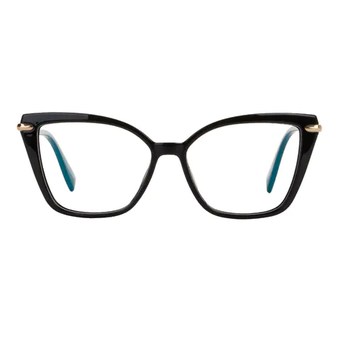 Cat-eye Black Eyeglasses