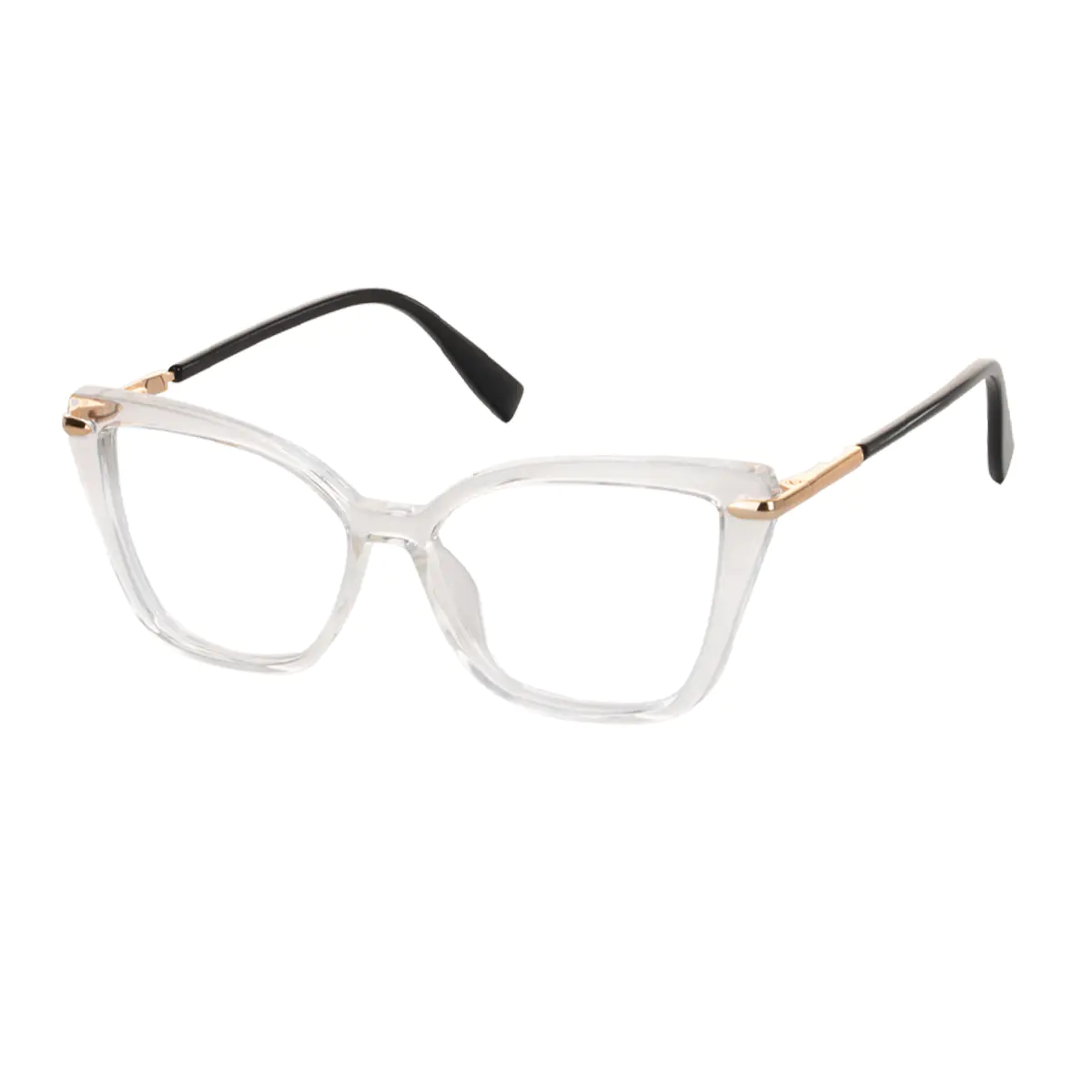 Cat-eye Clear Eyeglasses
