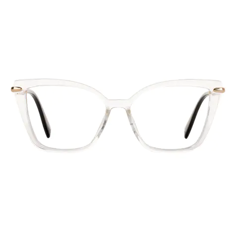 Cat-eye Clear Eyeglasses