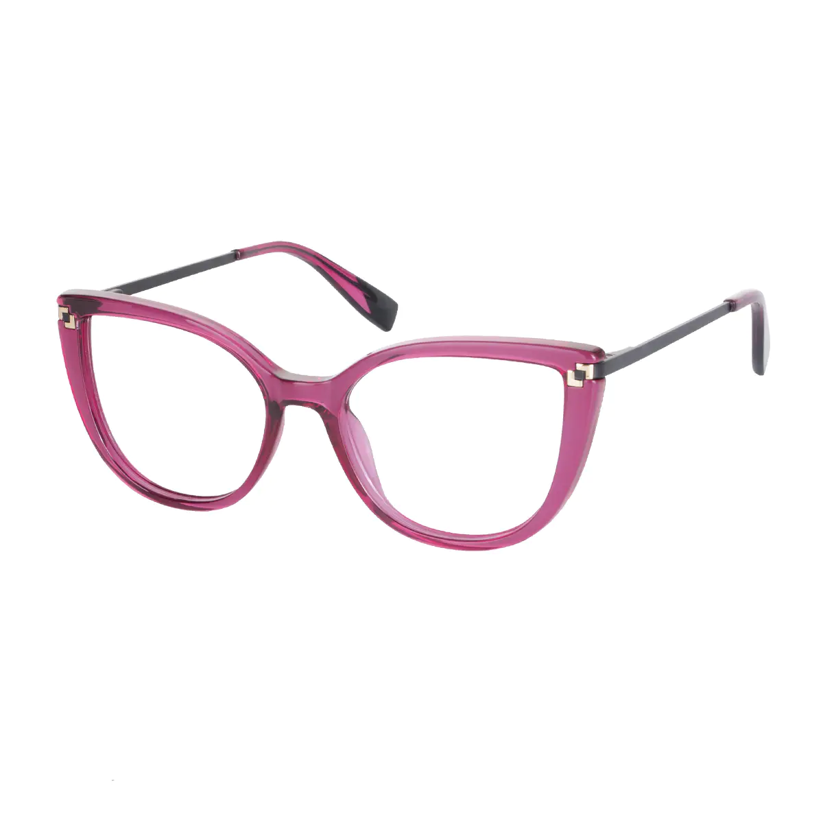 Cat-eye Pink Eyeglasses