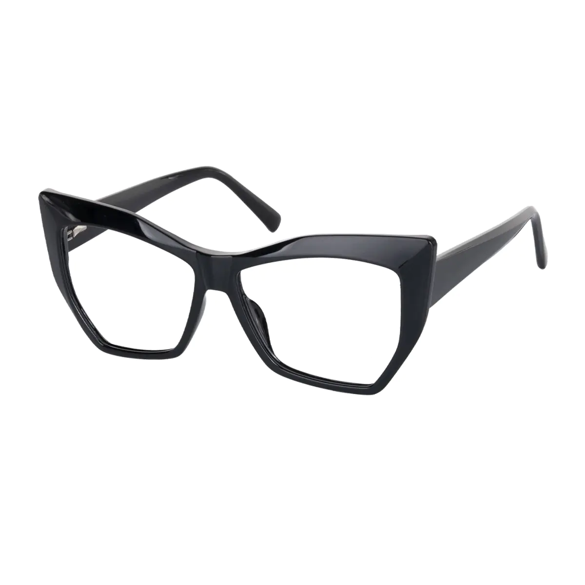 Cat-eye Black Eyeglasses