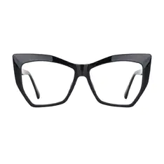 Cat-eye Black Eyeglasses