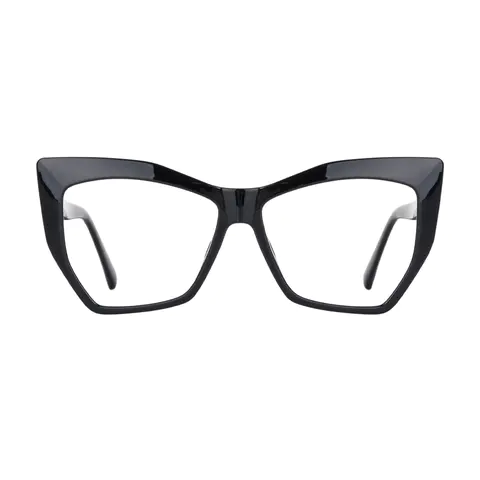 Cat-eye Black Eyeglasses
