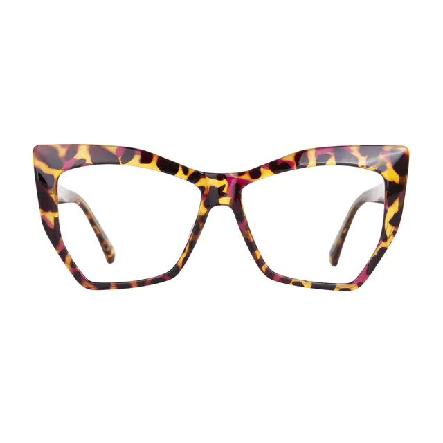 Cat-eye Pink Tortoiseshell Eyeglasses