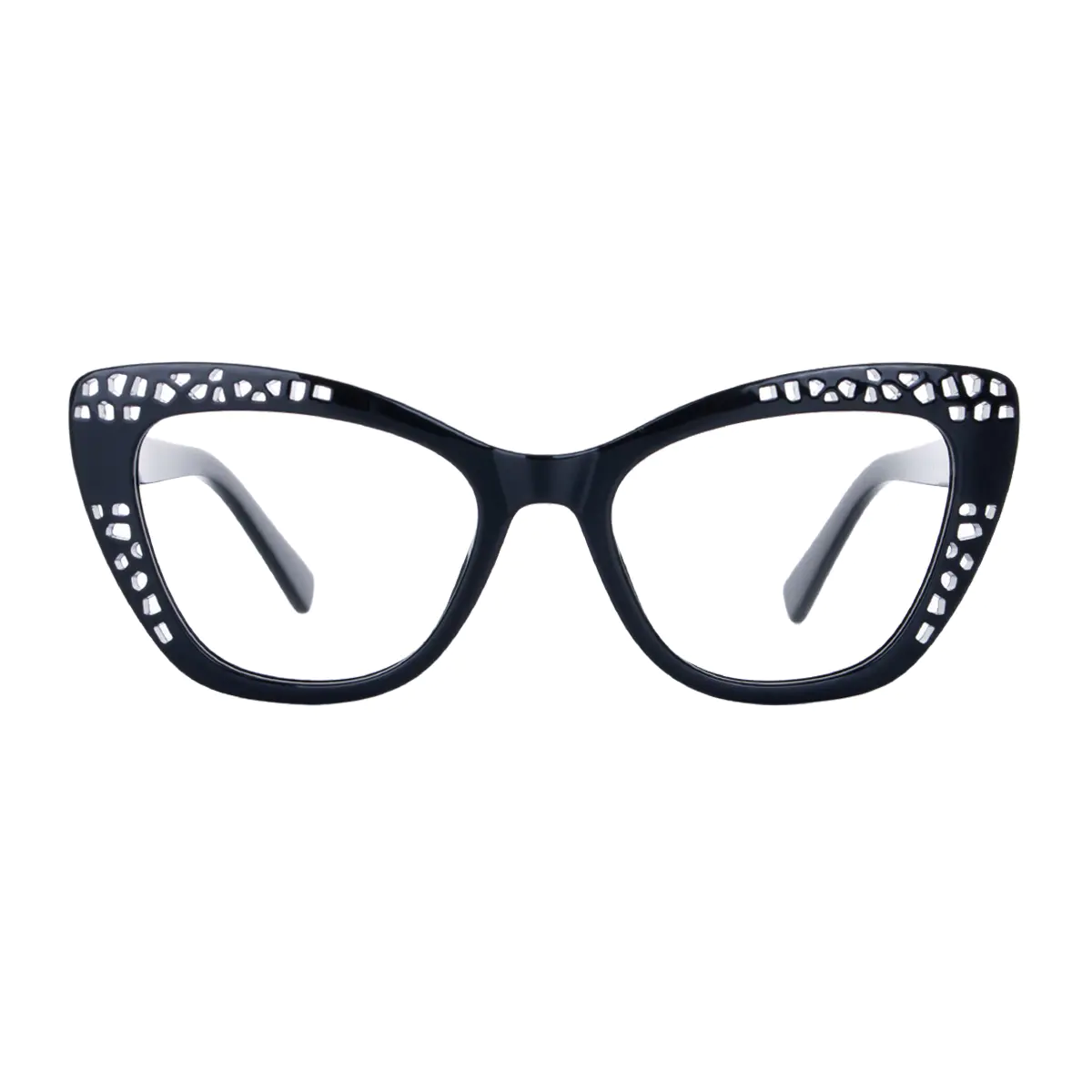 Cat-eye Black Eyeglasses