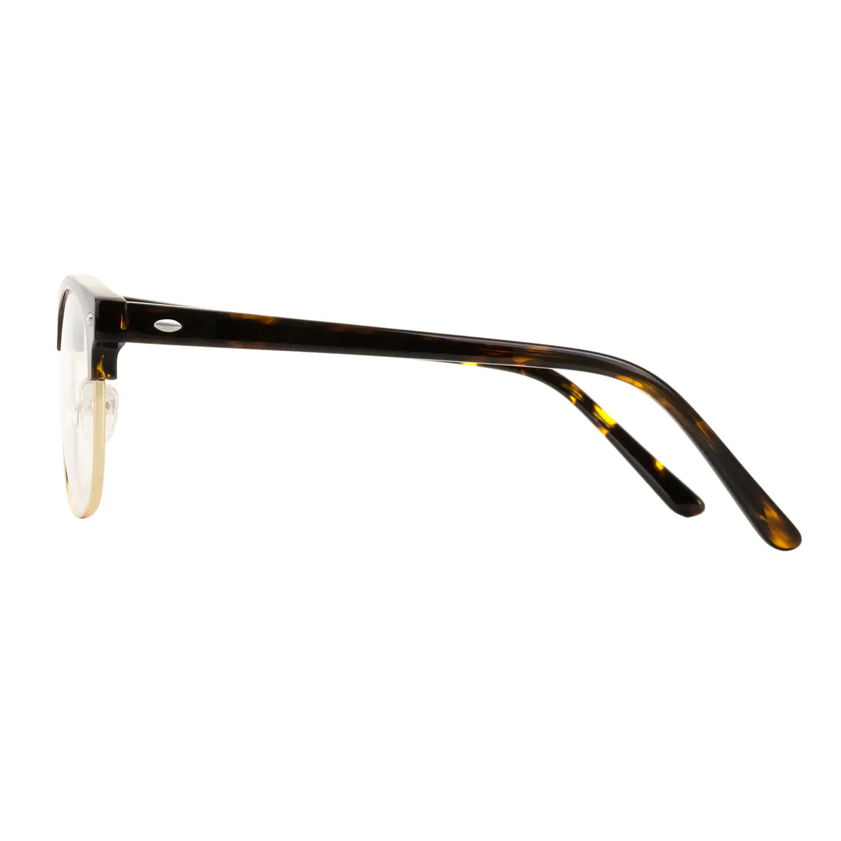 Rectangle Tortoiseshell/Gold Eyeglasses