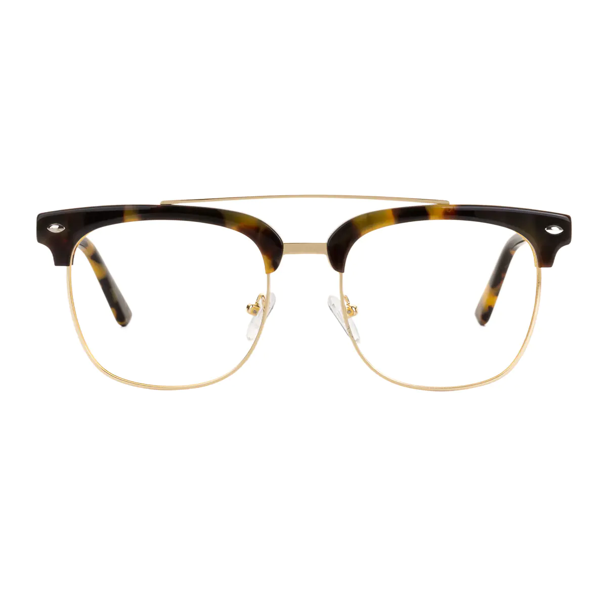 Browline Tortoiseshell/Gold Eyeglasses