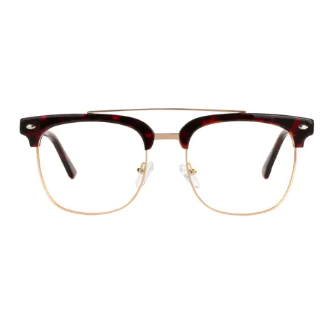 Browline Ruby Tortoiseshell/Gold Eyeglasses