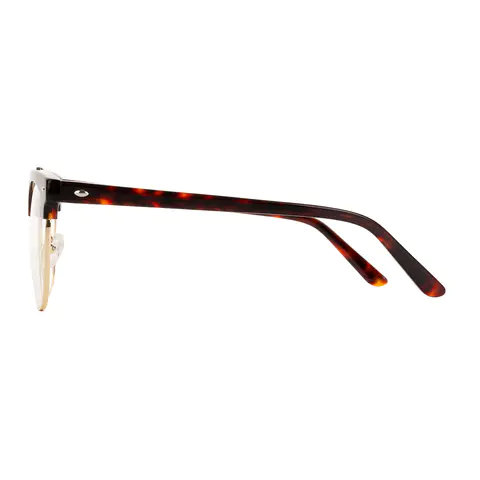 Browline Ruby Tortoiseshell/Gold Eyeglasses
