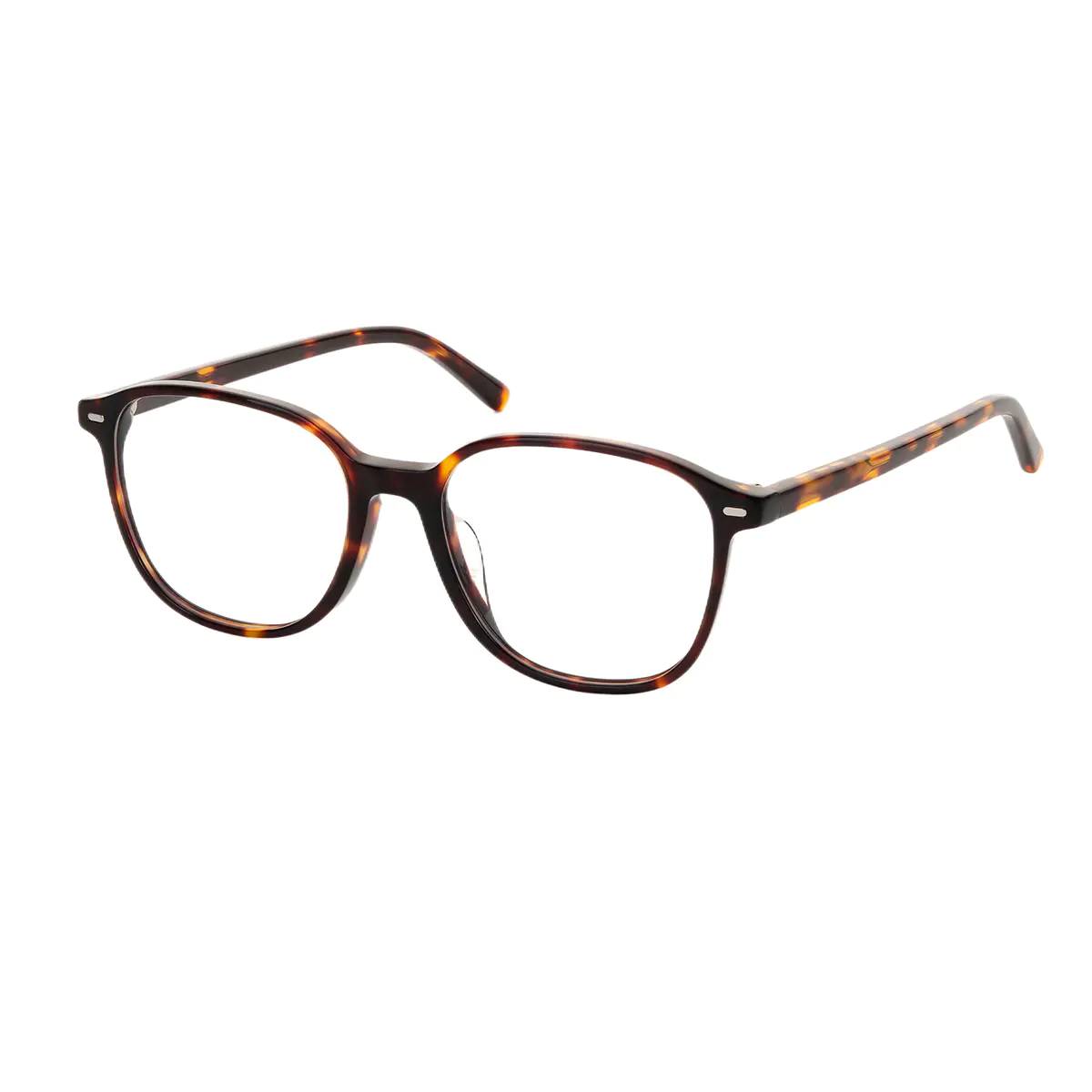 Square Tortoiseshell Eyeglasses