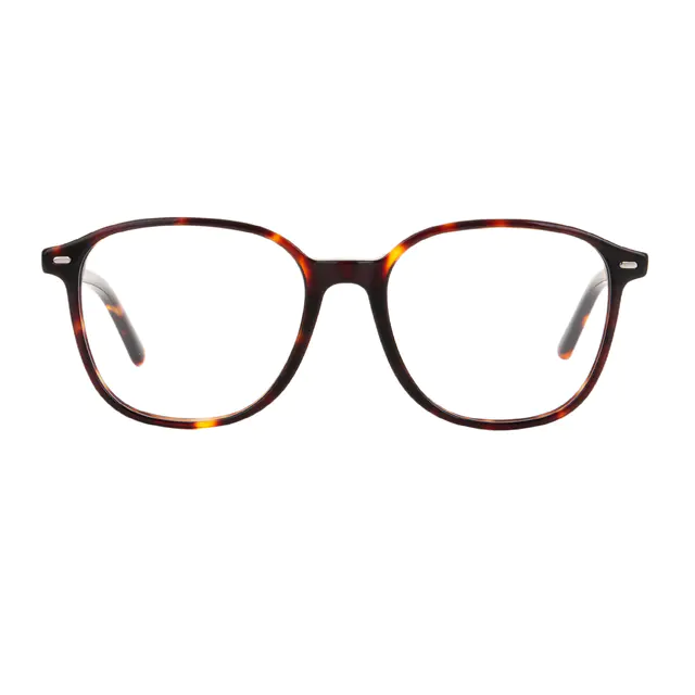 Square Tortoiseshell Eyeglasses