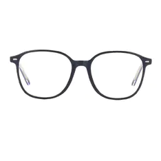 Square Blue Eyeglasses