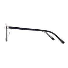 Square Blue Eyeglasses