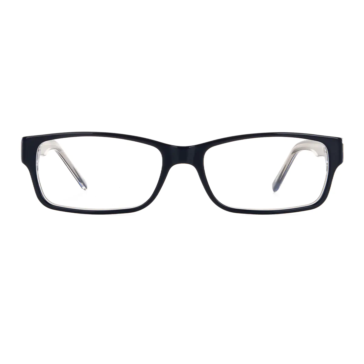 Rectangle Navy Blue Eyeglasses