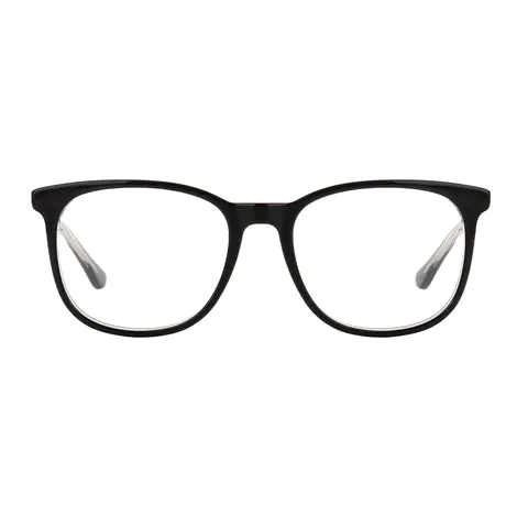Square Black Eyeglasses