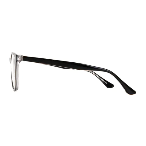 Square Black Eyeglasses