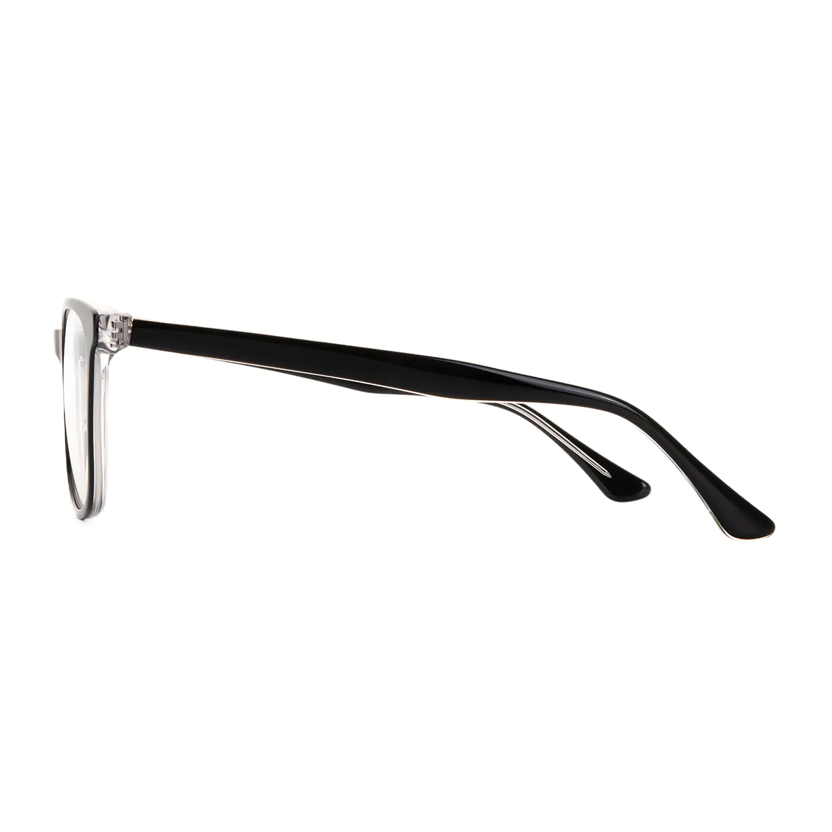 Square Black Eyeglasses